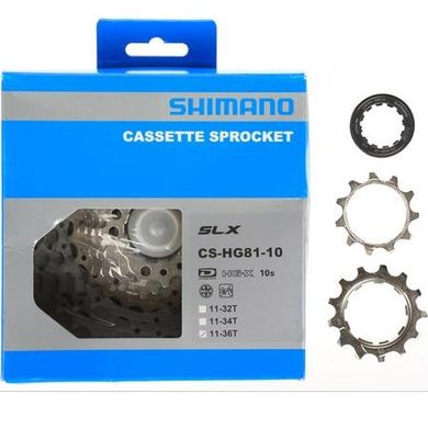 Задняя кассета 10 скоростей Shimano SLX CS-HG81-10 с звёздами 11-36, для горного велосипеда купить в Украине