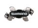 Контактные педали Shimano PD-M520, SPD стандарт, шипы SM-SH51, чёрные / белые / серебристые купить выгодно в Вело Гараже