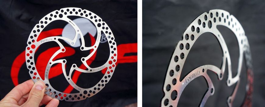 Тормозной ротор велосипеда Formula One Piece 180 мм на 6 болтов - Made in Italy купить в Украине