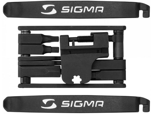 Мультитул SIGMA SPORT Pocket Tool Medium, 17 функций, чёрный купить в Украине