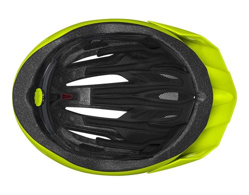 Шлем велосипедный Mavic Crossride SL Elite, ярко-салатовый цвет, размер M / 54 - 59 см, с козырьком и сеткой от насекомых купить в Украине