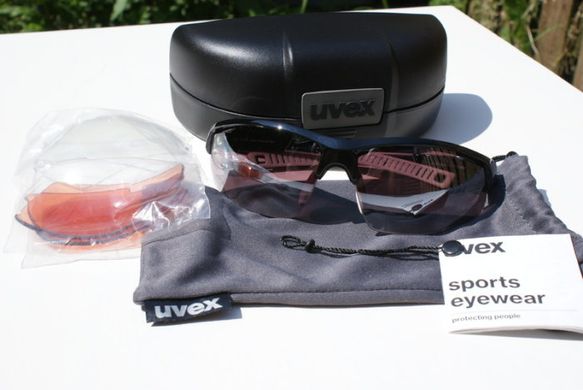 Спортивные очки Uvex Radical Pro, 3 вида сменных линз купить в Украине