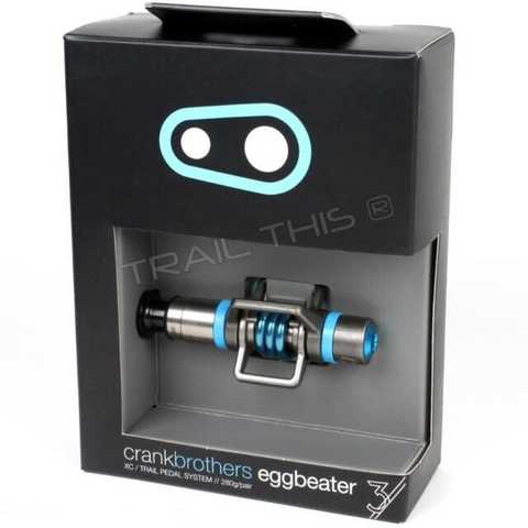 Crank Brothers Eggbeater 3 Pedals Electric Blue