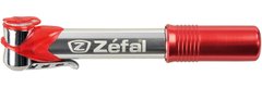 Насос Zéfal Air Micro, cеребристо - красный, 165 мм, алюминиевый корпус купить в Украине