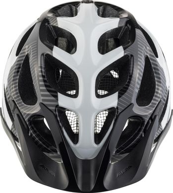 Велосипедный шлем Alpina Thunder 2.0, чёрно-белый, 52 - 57 см купить в Украине