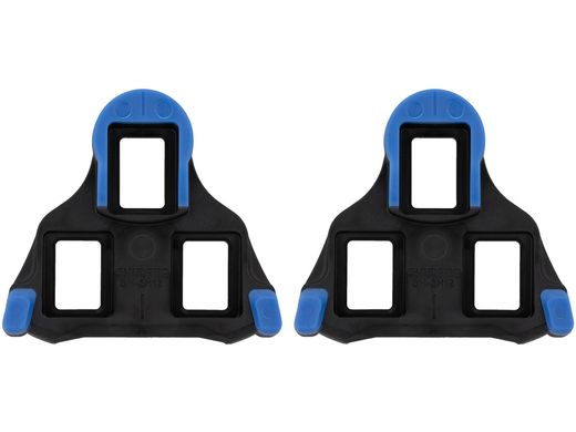 Шипы для контактных педалей Shimano SM-SH12 SPD-SL, ход 2 градуса, шоссе / грэвел, чёрно-синие купить в Украине
