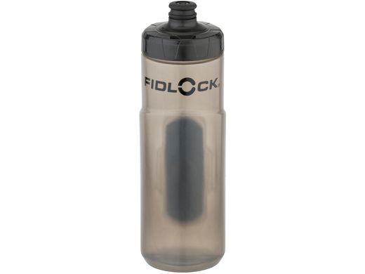 Фляга FIDLOCK Bottle + магнитное крепление FIDLOCK TWIST, объём 600 мл, прозрачно-чёрная купить в Украине
