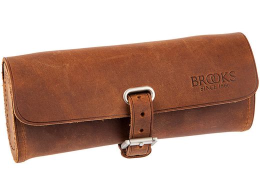 Велосипедная подседельная сумка Brooks Challenge, натуральная кожа, коричневая Aged купить в Украине