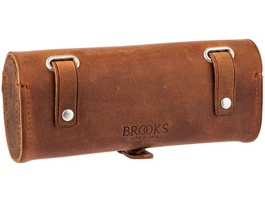 Велосипедная подседельная сумка Brooks Challenge, натуральная кожа, коричневая Aged купить в Украине