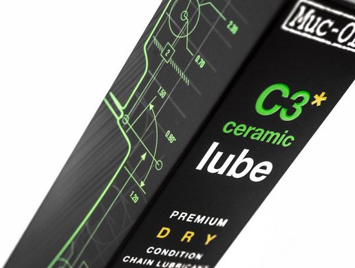 Cмазка для велосипедной цепи Muc-Off C3 Ceramic Dry Lube + C3 Ceramic Wet Lube, 120 мл купить в Украине