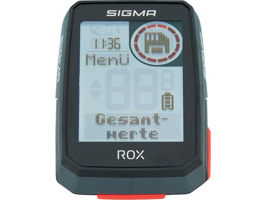 Беспроводной вело компьютер Sigma Sport ROX 2.0 GPS / ГЛОНАСС, чёрный, ANT+, Bluetooth купить в Украине